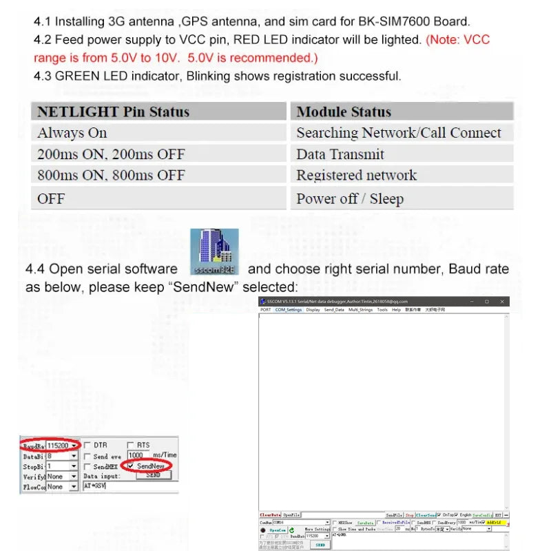 SIMcom SIM7600G SIM7600E SIM7600SA  SIM7600E-L1C  Breakout Module 1PCS