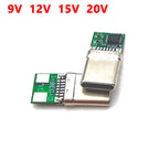 5A PD/QC Decoy Board Fast Charge 5V 9V 12V 15V 20V Module PD 2 3.0 DC Trigger Cable USB Type-C Male Plug QC4 Charge Connector