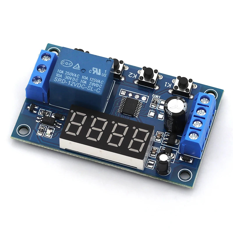 DC 5V Voltage Detection Relay Switch Board Charge and Discharge Protection Detection Upper and Lower Limit Alarm Control Module