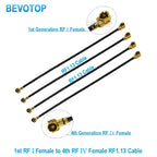 10PCS/lot MHF-4 U.fl Cable Pigtail U.fl RF-1 Female to MHF4 RF-4 Female Jack RG1.13 Cable for Router 3G 4G Modem