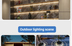 220V COB LED Strip Light High Bright Switch/Dimmable US 110v EU Plug Neon Tape Kitchen Cabinet  lighting Waterproof garden