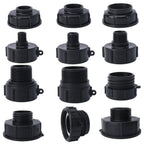 1000 Liter IBC Tank Adapter S60 x 1/2" 3/4' 1" 1.5 2" S100 Thread Connector Ton Barrel Joints IBC Tank Fitting