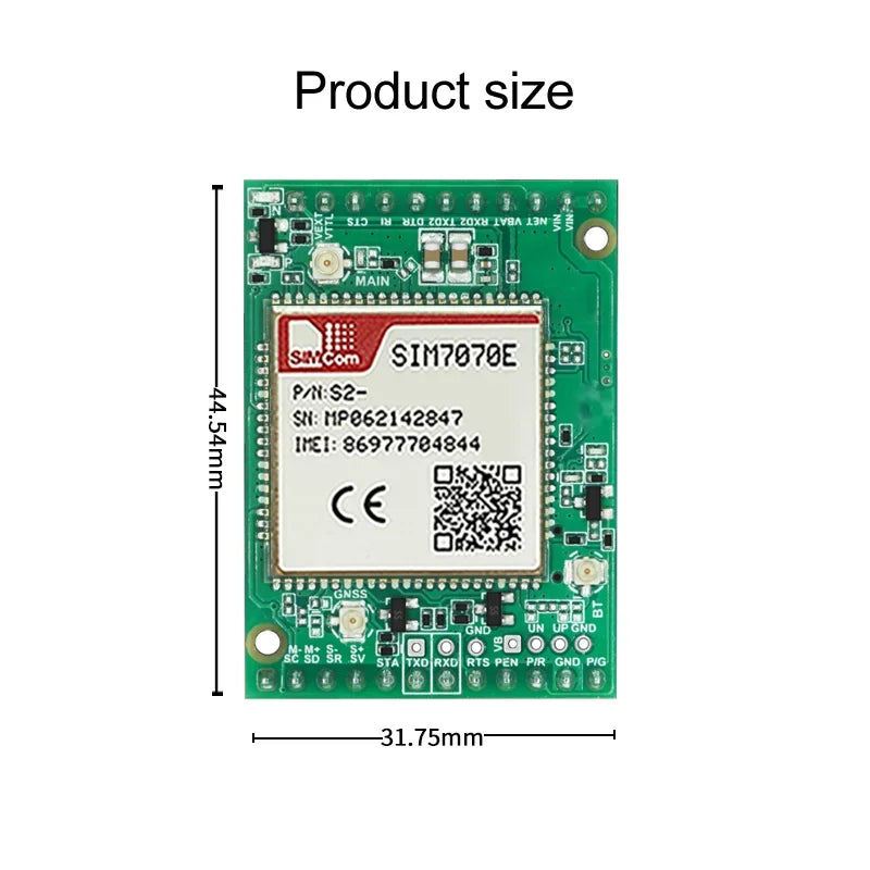 SIMCOM A7676E 4G CAT1 Module SIM7000 SIM7070 CAT-M CAT-NB Core Board SIM7070E SIM7070G SIM7000A SIM7000G SIM7000E