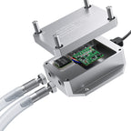 Differential Pressure Transmitter -100-0-100Kpa 4-20mA Differential Pressure Sensor 0-10V Wind Air Differential Pressure Sensor