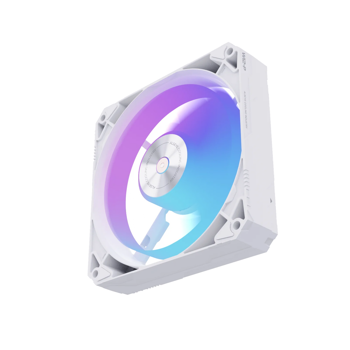 ALSEYE W12P 12CM Case Cooling Fan with ARGB Synchronization PWM Intelligent Temperature Control Silent 900-3000RPM