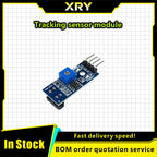 XRY TCRT5000 Infrared Reflective IR Photoelectric Sensor Switch 3.3V-5V Barrier Line Track Sensor Module Diy Kit