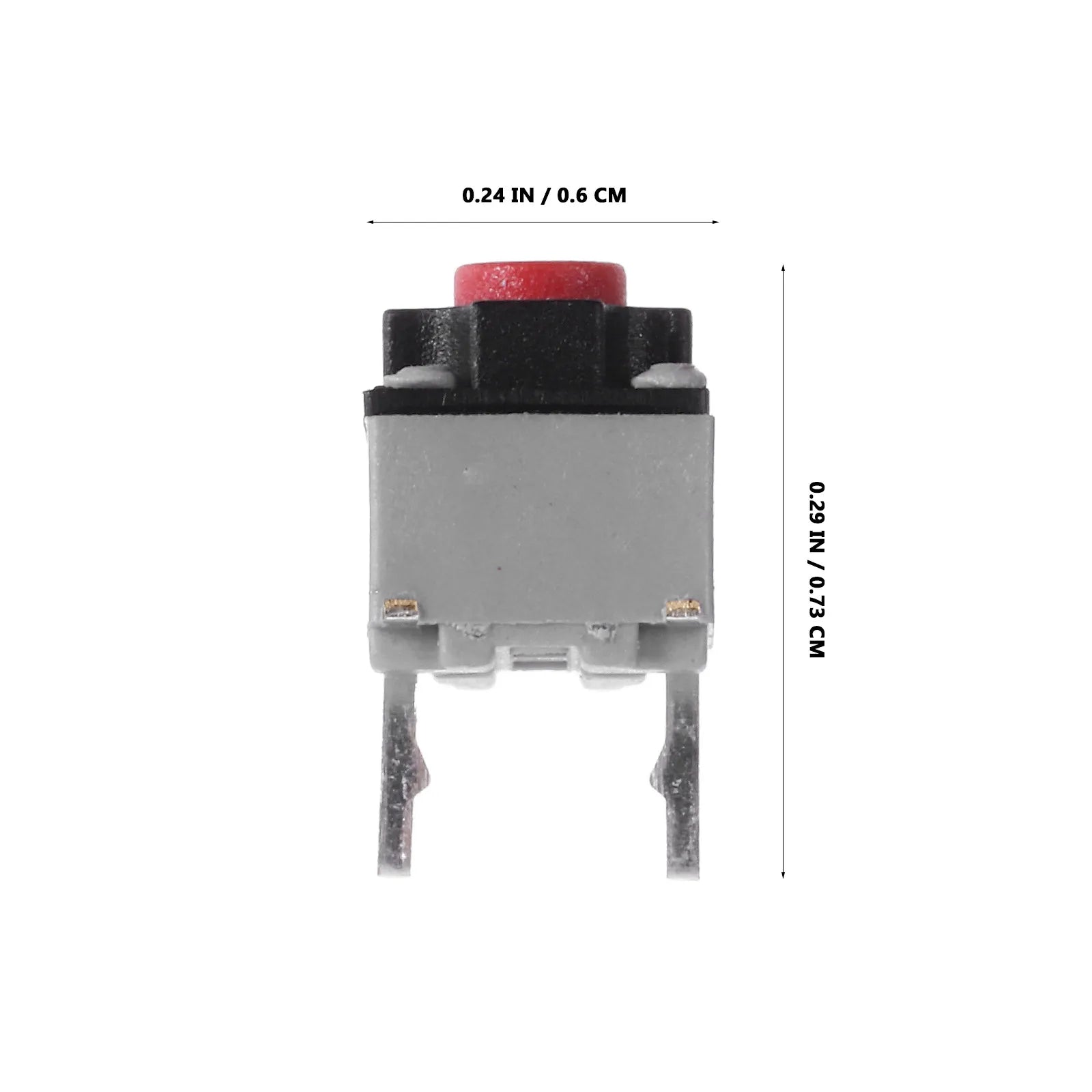 5Pcs Silent Micro Switch 6x6x7.3mm Ultra Quiet Snap Action Push Button Switch for Mouse Electronics DIY on Or Off Pushbutton