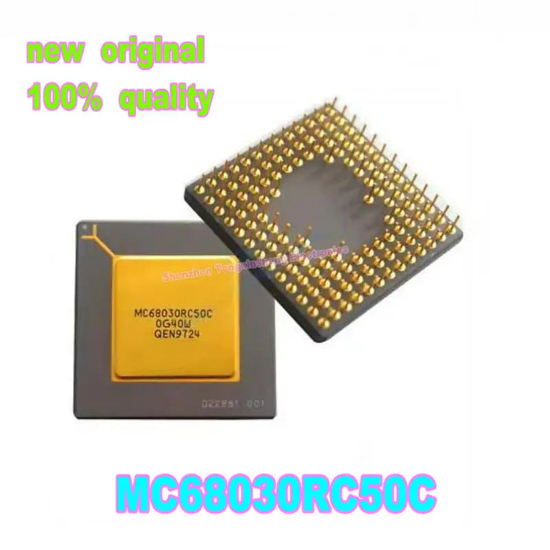 1pcs 100% Brand new original MC68030RC50C MC68030 MC68030RC PGA-128 32-bit 50MHz microprocessor chip