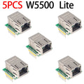 W5500 Ethernet network module hardware TCP / IP 51 / STM32 microcontroller program over W5100