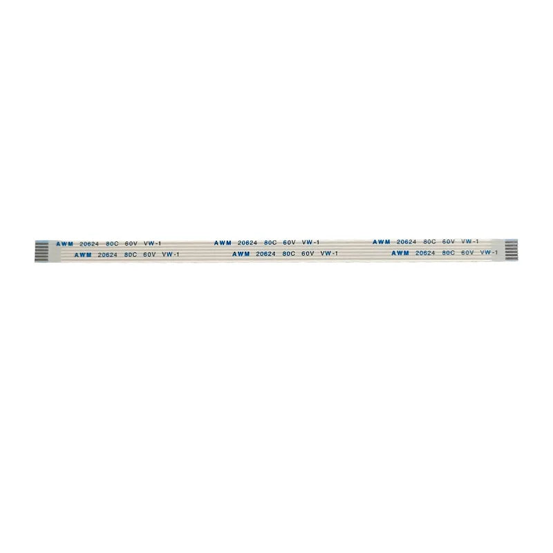 7Pin 1mm Pitch FFC FPC AWM 20624 80C 60V VW-1 FFC A B Type Flat Flexible Cable 500mm 600mm 700mm 800mm 1000mm Width 8mm