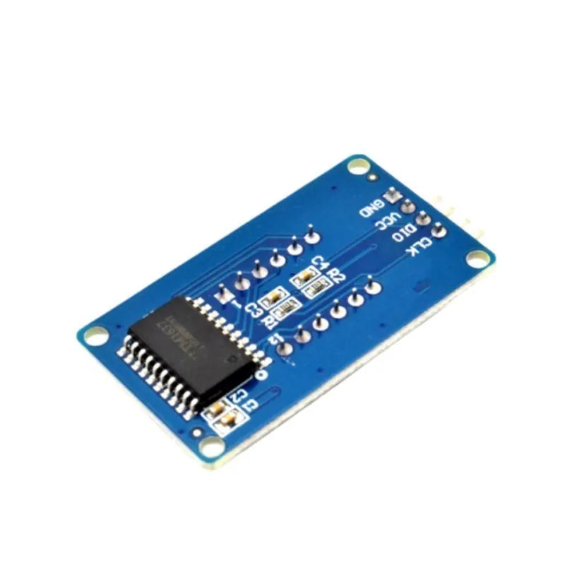 TM1637 4 Bits Digital LED Display Module For Arduino 7 Segment 0.36Inch Clock RED Anode Tube Four Serial Driver Board Pack