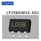 100%New original 5pcs LP2985IM5X-5.0 LP2980 LP2992 LP3985 3.0 3.3 ADJ SOT23-5 LDO Linear regulator chip