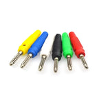 5/20/100Pcs 4mm Banana Plug 32A High Current Solderless Screw Side Stackable Banana Plugs Connector