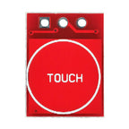 TTP223 Touch Key Capacitive Switch Button Module Capacitor Type Self-Locking/No-Locking Single Channel Reconstruction for Arduin