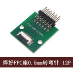 1PC FFC/FPC Adapter Board 0.5mm To 2.54mm Connector Looper 6/8/10/12/20/24/26/30/34/40/50/60/80-pin Flexible Cable Adapter Board