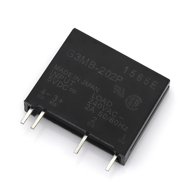 1/5/10Pcs Relay Module G3MB-202P G3MB 202P DC-AC SSR Input 5V/12V/24V DC Output 240V AC 2A Solid State Relay Module