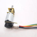 GA12-N20 Hall Encoder Reduction Motor DC 6V N20 Encoder Forward Reverse DC Motor