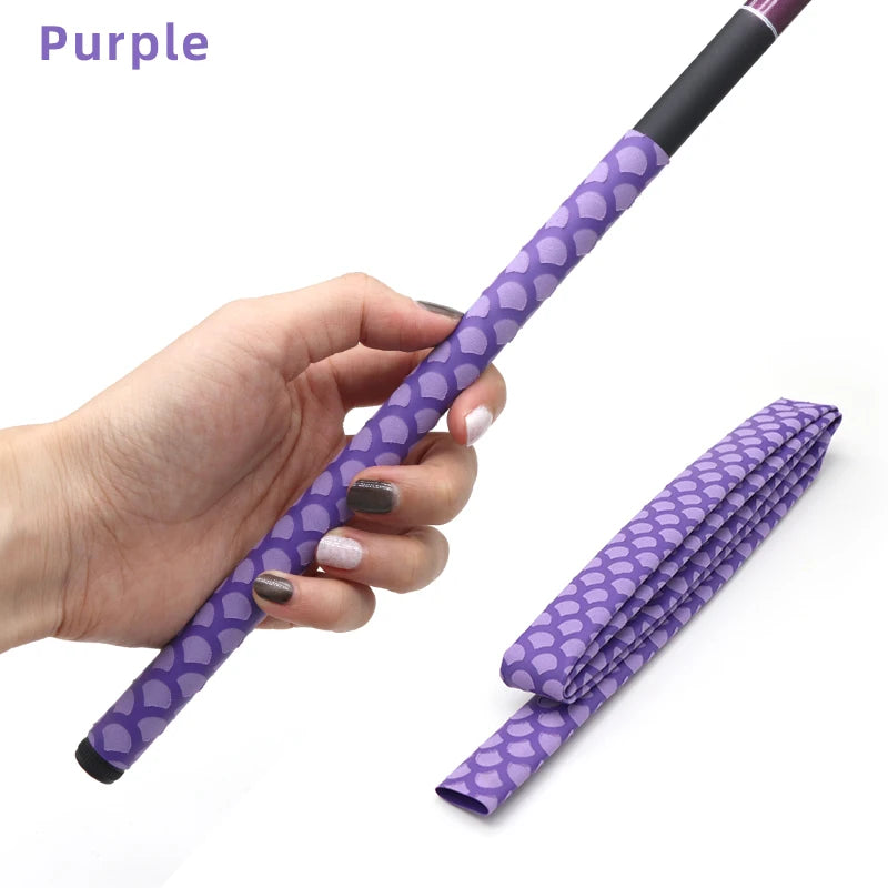 1m/pc﻿ Fish Scale Anti-slip Heat Shrink Tube Dia.15~45mm 2:1 Non-slip Handle Repair Electrical Cable Insulation Fishing Rod Wrap