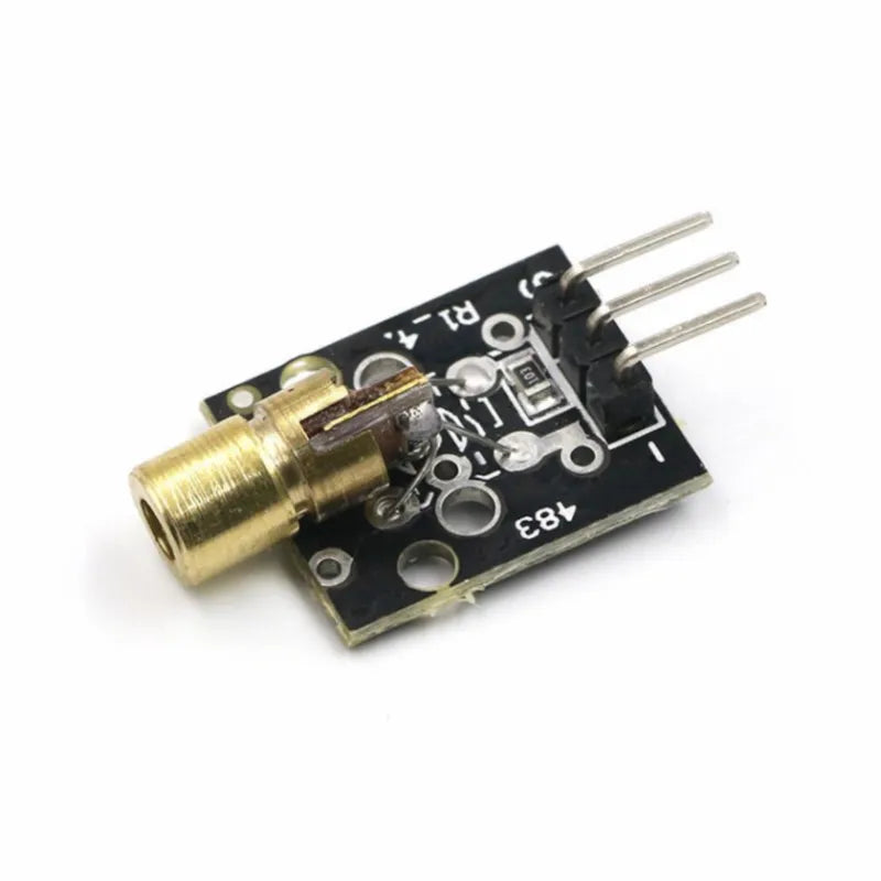 10pcs KY-008 Laser Transmitter +Laser Receiver Sensor Module Non-modulator Tube Laser Sensor Module For Arduino AVR