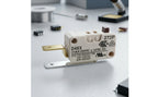 Microswitch with Actuator Compact Rectangular Microswitch Limit Switch Snap Action Mechanical for Technicians, Control Panels