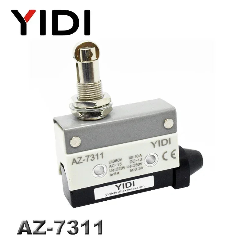 10A 250VAC AZ-7312 AZ-7311 AZ-7121 AZ-7310 TZ-7141 Waterproof Micro Switch Travel Limit Switch Straight 90degree Roller Lever
