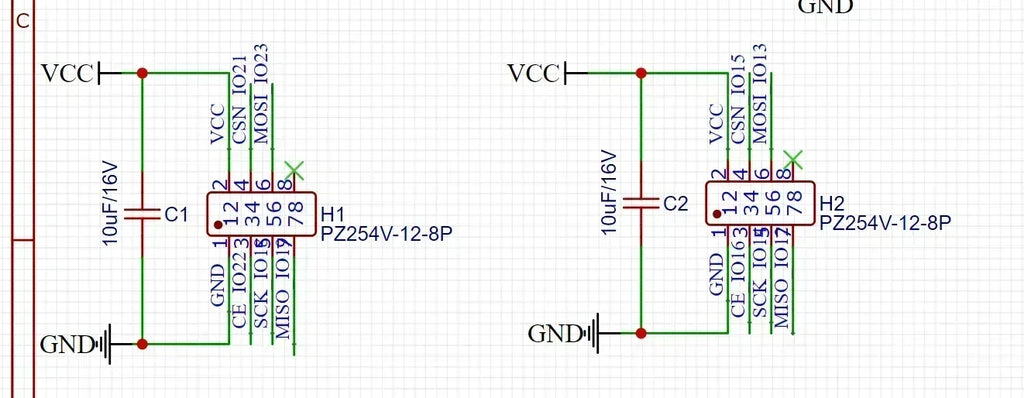ESP32DevKitC NRF24L01 PA+LNA 2.4G LongDistance RF Transceiver BoosterModule For DIY Smart Home IoT WirelessDevelopment Accessory
