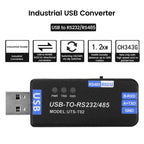 1/2/5PCS USB to RS485 RS232 Converter Module with CH343G Chip Plug and Play for Windows MacOS Linux Signal Conversion