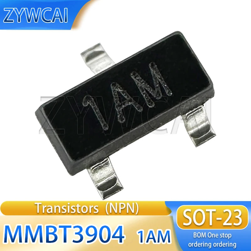 MMBT3904 1AM MMBT5401 2L NPN 50PCS MMBT5551 G1 MMBT3906 2A PNP SOT-23 Transistor (BJT)