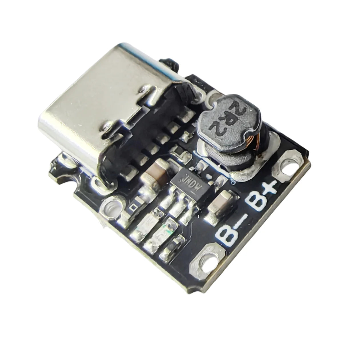 Mini lithium battery charging module with 5V output boost 18650 type-C with protection