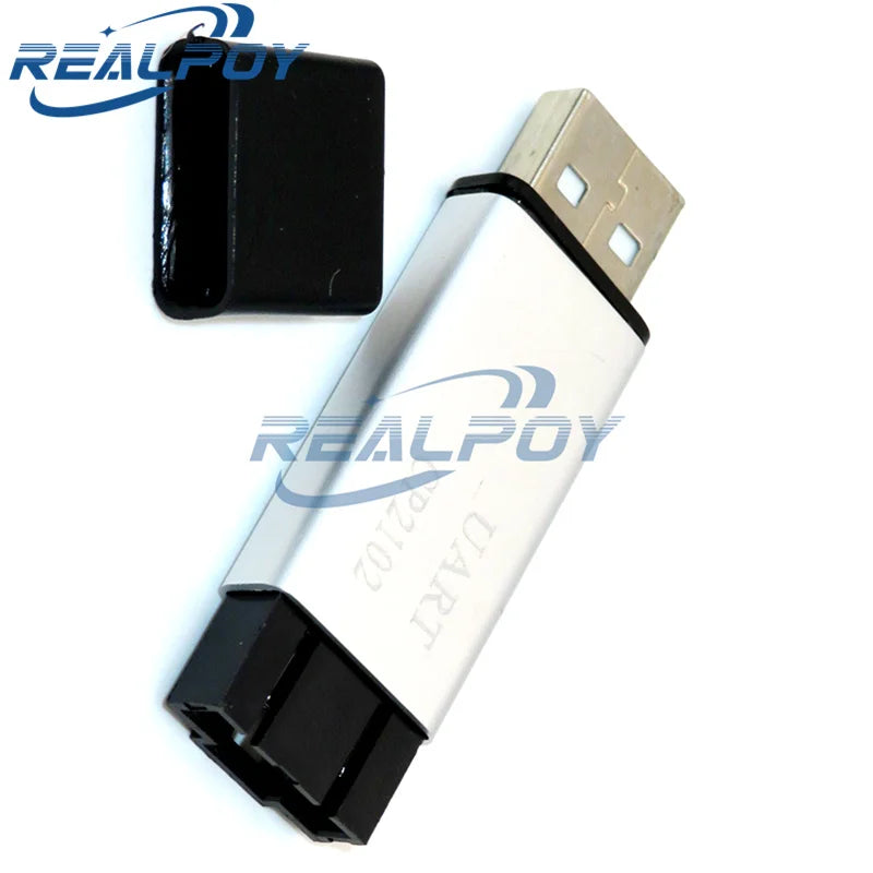 Aluminum shell CP2102 USB 2.0 to TTL UART Module 6Pin Serial Converter STC Replace FT232 Module support 5v/3.3v for arduino