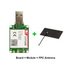 SIMcom SIM7600 USB Dongle SIM7600G SIM7600E SIM7600SA 4G LTE CAT1 Module Support GNSS IOT Module Breakout Kit With Antenna