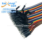 Dupont Line 10cm 15cm 20cm 30cm 40cm Male/ Female to Male / Female Jumper Wire Dupont Cable for Arduino DIY KIT 40Pin 2.54mm