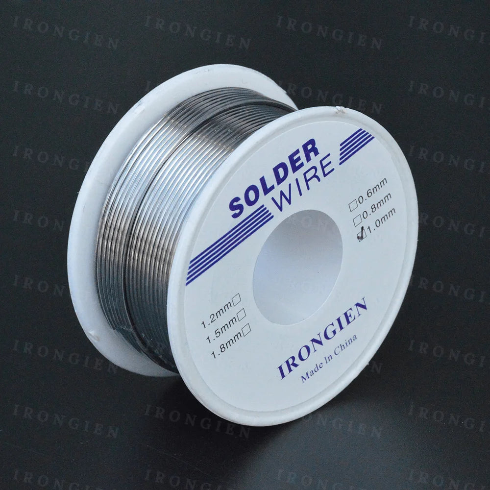 10g 100g Soldering Wire Mixed Tin Rosin Core Flux 2.0% Dia 0.8/1/1.2/1.8mm No-clean Solder Welding Wire For Electrical Soldering