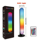 2pcs RGB Led Light Bar Music Rhythm Lights for  Gaming Room Tv and Party Decoration Sync with Music Rgb Desk Lamp