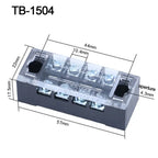 Terminal Block Connector Dual Row Terminal Block With Screws Strip Block Terminal Electric Connector Strip Electrical
