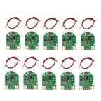 1/3/5/10PCS Type-C Fan Control Board Interface 9V Boost 3-Speed Rechargeable Circuit Board Charging Module USB