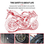 E-ACE TPMS Tire Pressure Monitoring SystemInfitary Motorcycle System LCD Real Time Data Display For Status Precise Digital