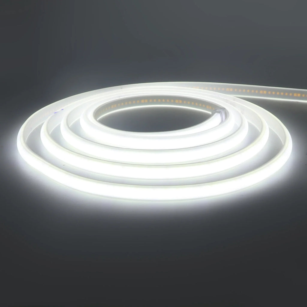 220V COB Strip White /Red /Ice Blue /Pink /Yellow /Purple Waterproof Home Decor Outdoor Lamp Flexible LED Neon Ribbon Light