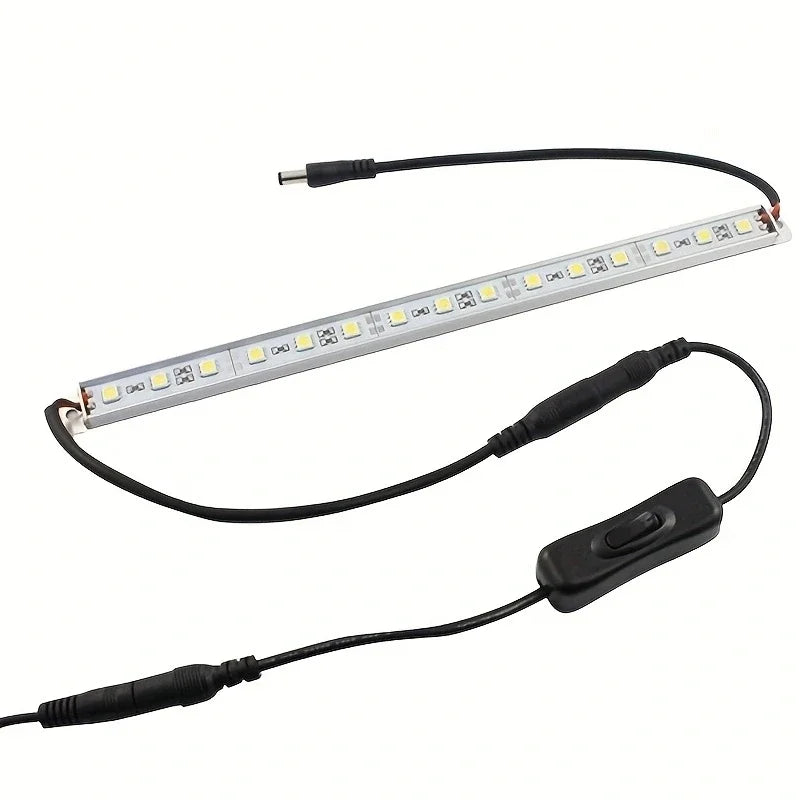 1Pc Inline 304 Switch On Off with Female Male Power Cable 5.5x2.1mm DC Connector Switch 5V 12V 24V for LED Strip Light