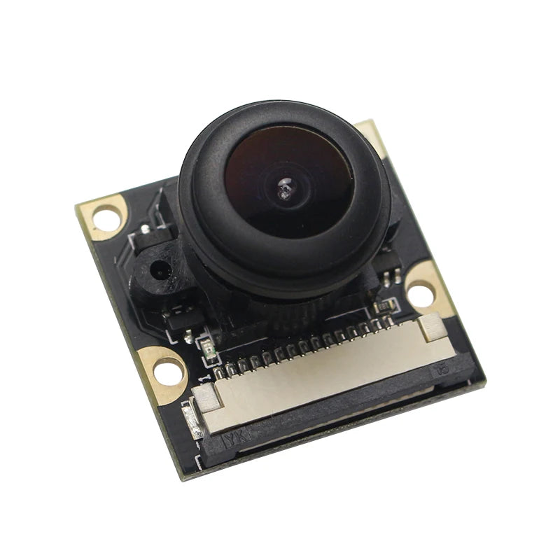 Raspberry Pi 4 Camera 5MP 1080P Night Vision Fisheye IR-CUT Camera Infrared Light OV5647 Webcam for Raspberry Pi 4B 3B+ 3B Zero