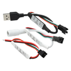 SP002E Mini 3 Keys RGB Led Controller For DC5-24V Pixels Dream Color WS2811 WS2812B UCS1903 16703 Led Strip Light