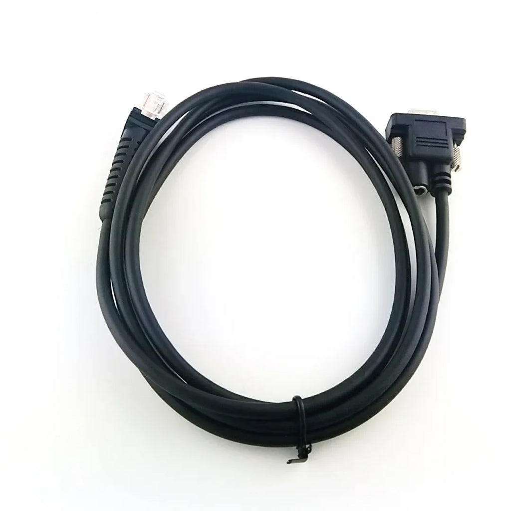 2pcs 2mtr RS232 Serial USB Cable for BarCode Scanner Datalogic Magellan M3200 3200VS 3200vsi 12V Power Supply