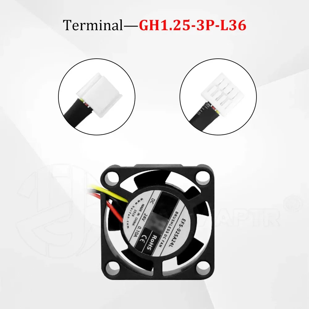 Fan For Creality Hi 2510 Cooling Fan 5015 Blower Fan DC24V Hotend Throat Auxiliary Cooling 3d Printer Accesoires