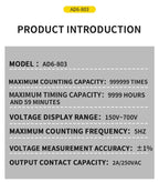 LCD Digital Three-Phase Power Supply Motor Overvoltage And Undervoltage Elevator Phase Sequence Protection Relay