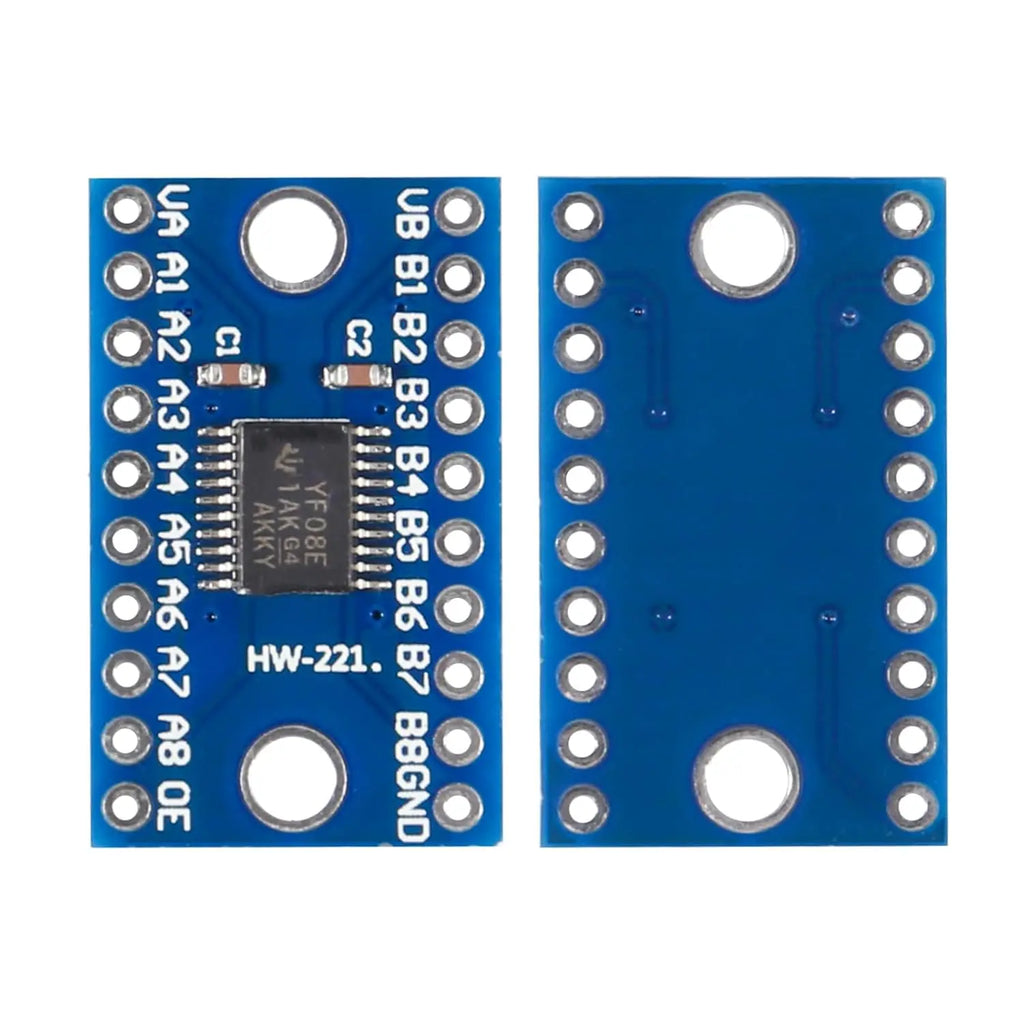 12PCS TXS0108E High Speed Full Logic Level Converter,8-Bit 8 Channel Logic Level Converter Shifter 3.3V 5V Bi-Directional Conver