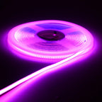 3mm/5mm Thin Color COB LED Strip Light DC 12V 24V Flexible LED Tape for DIY Lamp 3000K Red Ice Blue Pink Orange Amber Dimmable