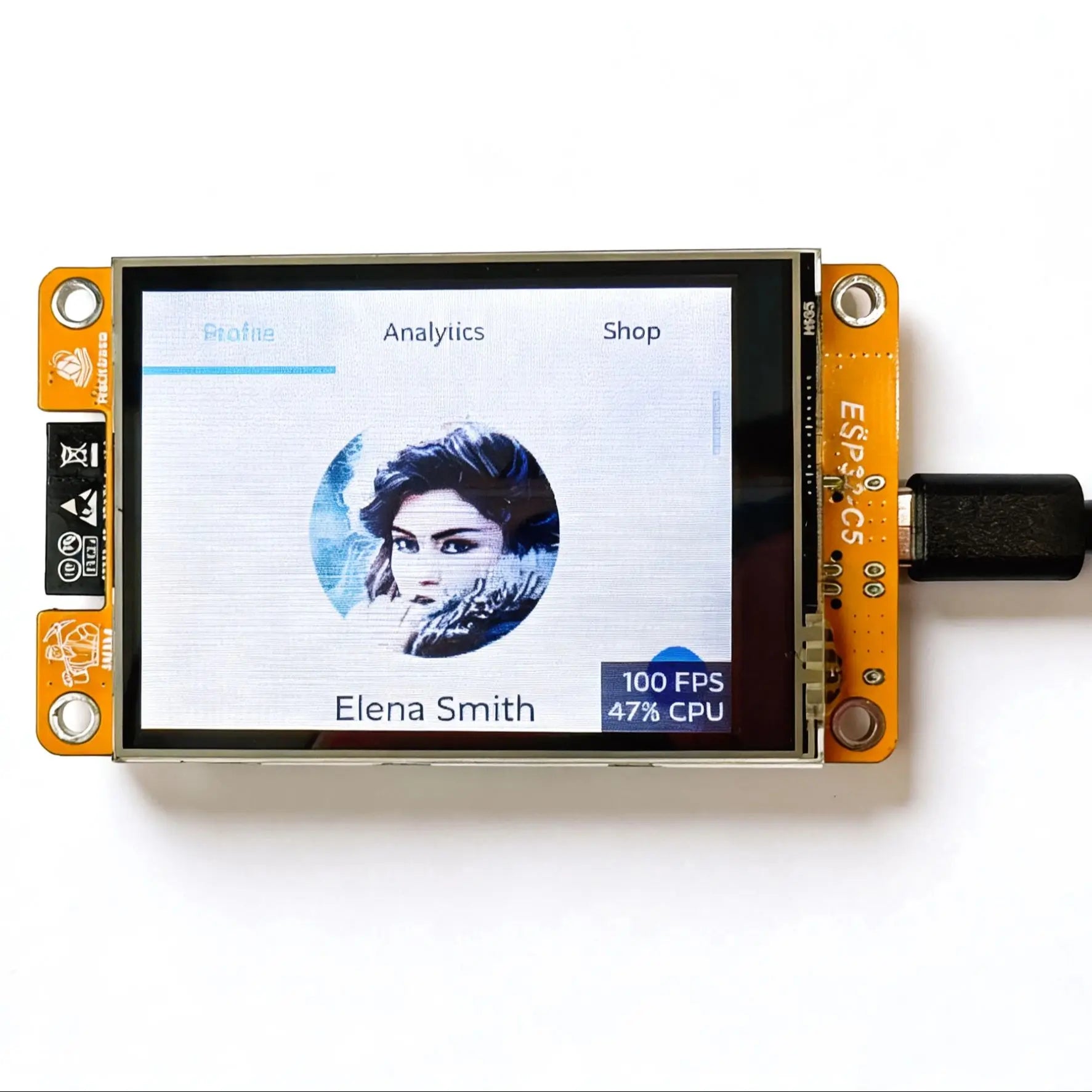 The NM-RF-Hat Companion Hat, Multi-Band RF for ESP32-2432S028 Bruce CYD CC1101 NRF24 PN532 IR TX/RX 433M OOK Power Mgmt TF Slot