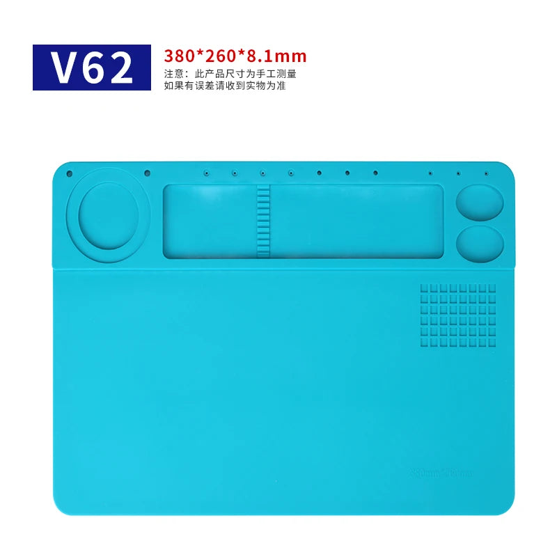 MECHANIC Silicone Repair Pad Soldering Mat Antistatic Heat Resistant Insulation Work Mat Welding Repair Platform