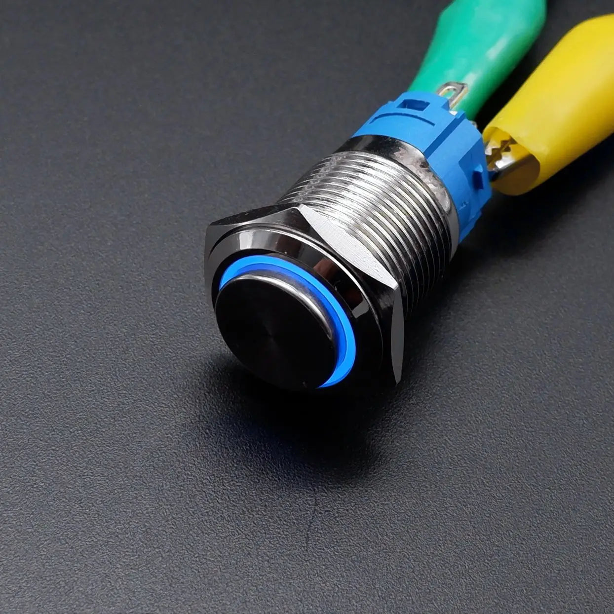 16mm 19mm 22mm Metal Power Supply Switch Push Button PC Pulsador Car Engine Backlit 3v 6v 12v 24v 220v Momentary Start Stop LED