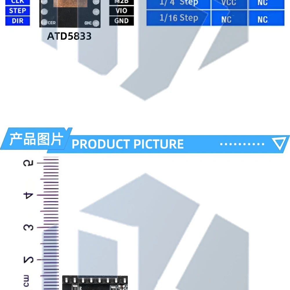 5.5v-28v TMC2130 TMC2209 compatible stepper motor silent driver module 256 subdivision replaces TMC2208 A4988